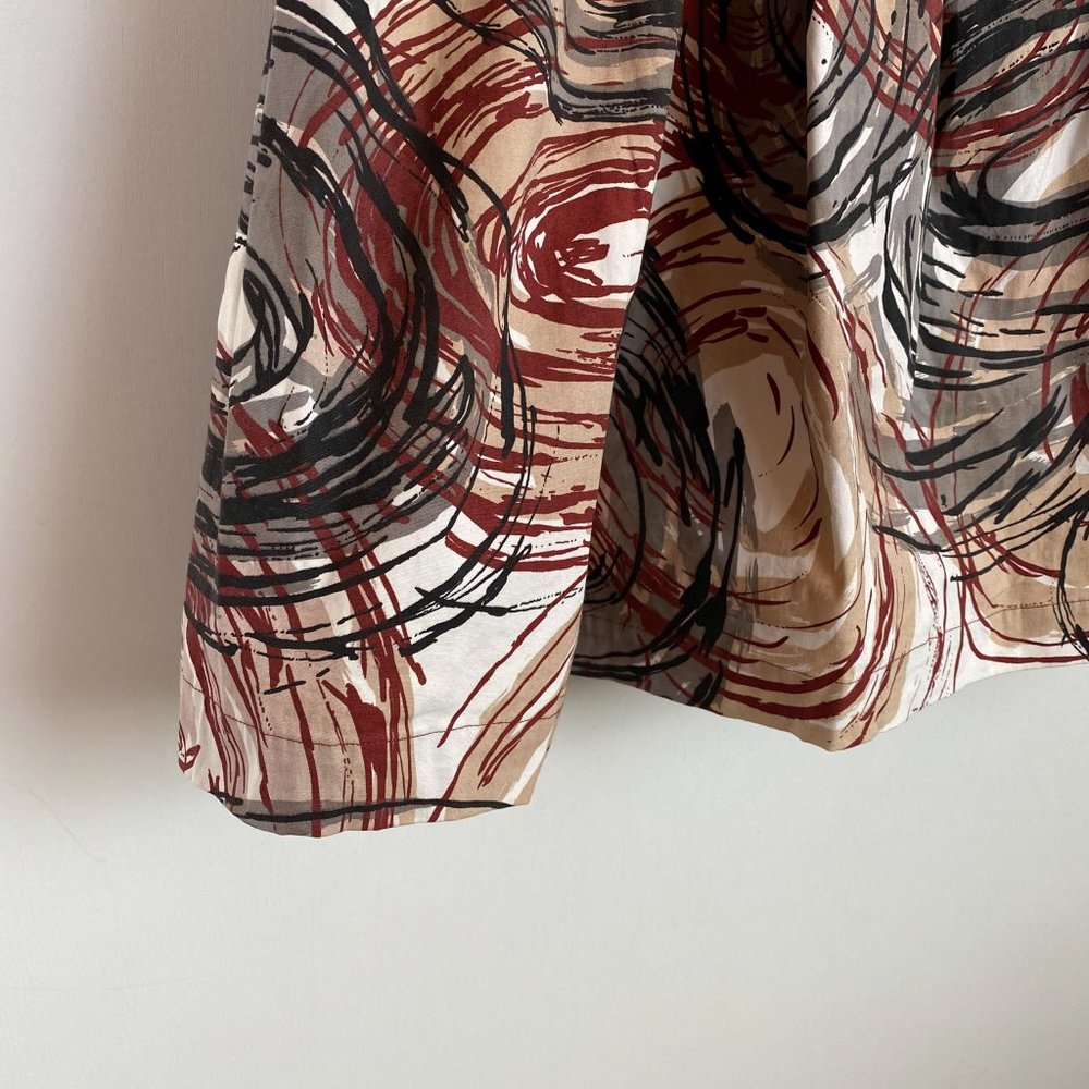 Anthropologie Viola Graphic Halter Dress, 6 - Picture 5 of 7